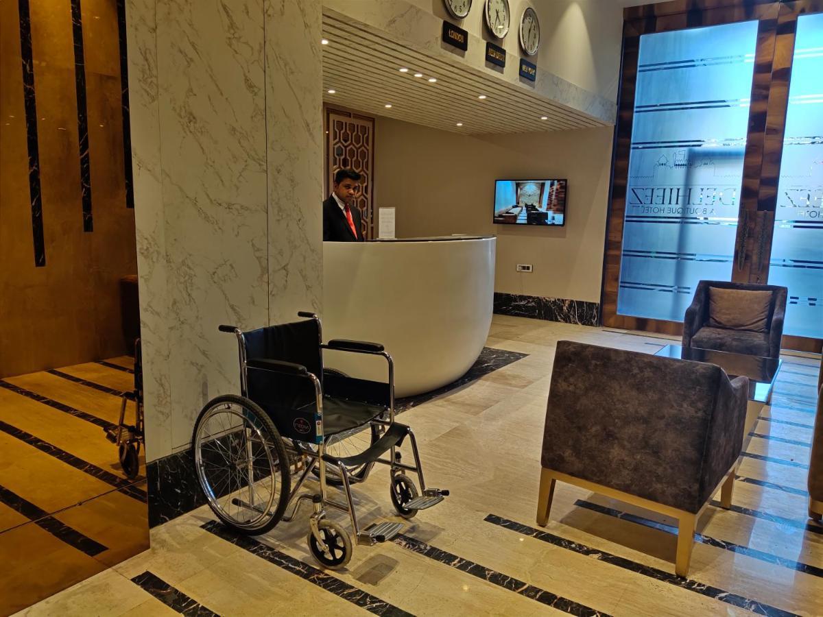 Delhieez - A Boutique Hotel New Delhi Ngoại thất bức ảnh